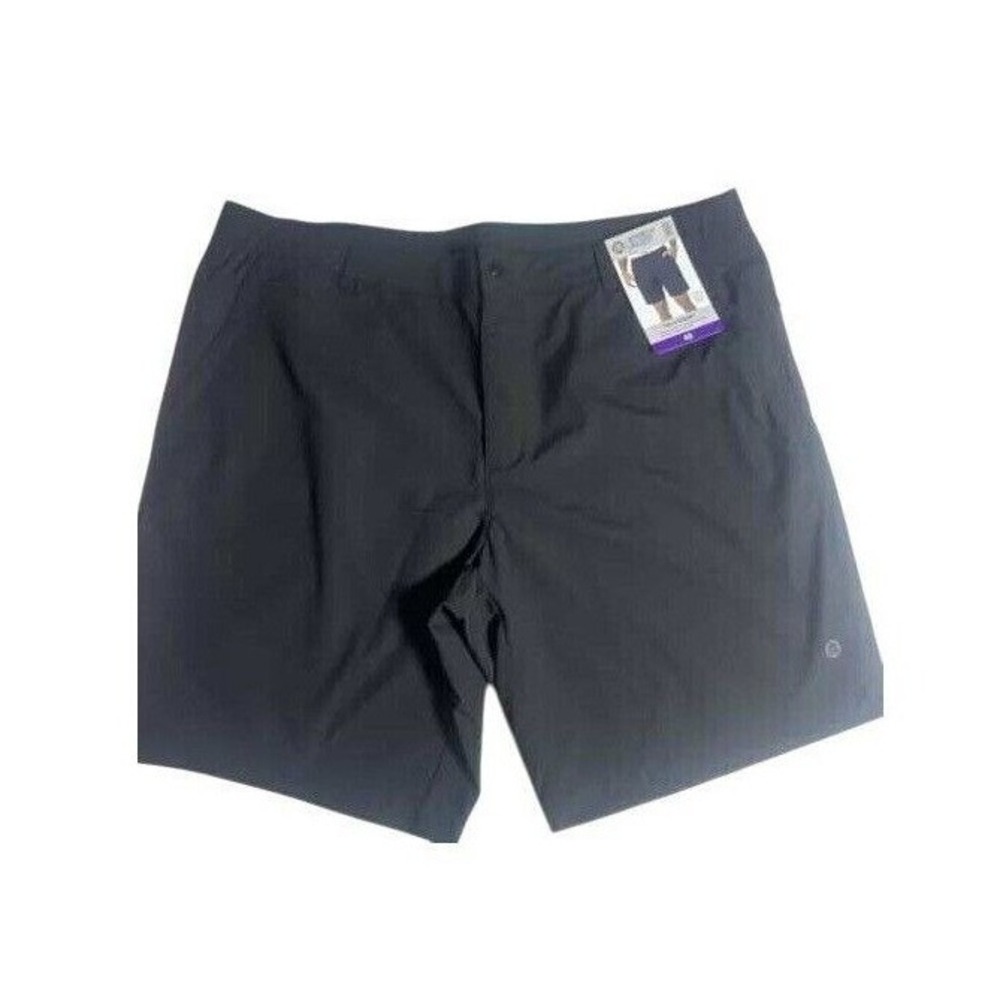 Mondetta Outdoor Project Mens Tech Shorts‎ Elastic Waistband Black Size 40 New!